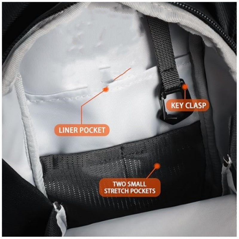 SleekGo™ Magnetic Fitness Crossbody Bag